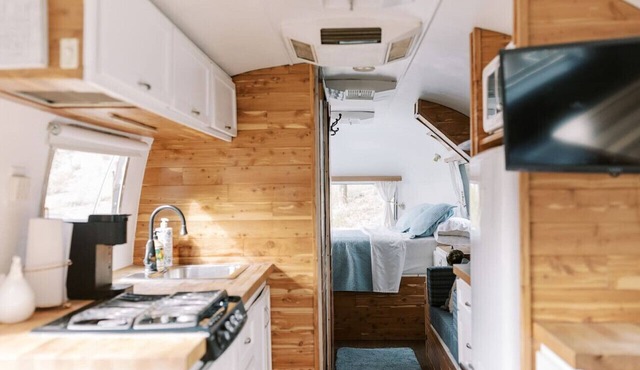 Farmstay in a 1973 Airstream
