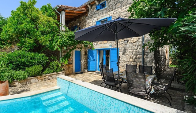 Fascinating villa with sauna, sea view, steam bath, private pool, air conditioning