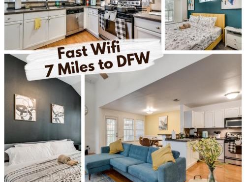 Fast Wifi 7 Miles to DFW