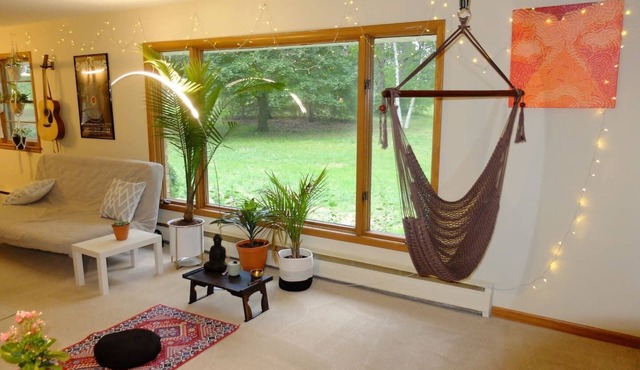 fast wifi, perfect remote worker home, 6 acres of secluded nature