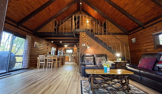 Fast WiFi; Pools, Hiking, fishing, golf. Dog friendly, sports center