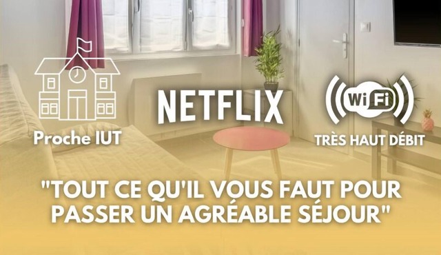 Faubourg d'Isle 2 Cozy Studio near IUT station