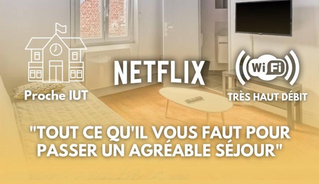 Faubourg d'Isle 3 Cozy Studio near IUT station