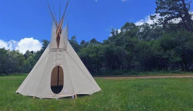 Fawn Tipi, Rustic Fawn Tipi by Bighorn Mountains