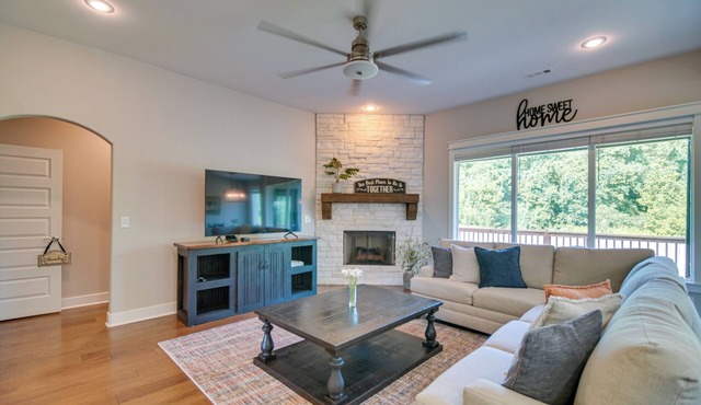 Fayetteville Vacation Rental w/Deck & Shared Pool