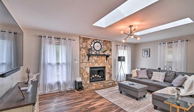 Fayetteville Vacation Rental with Sunroom and Yard!