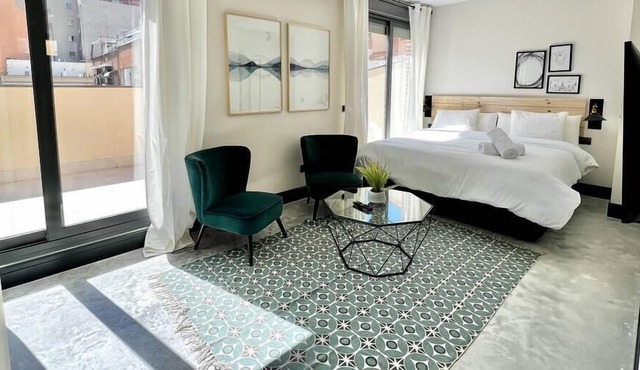 FD/ Beautiful apartment with private terrace. Wi-Fi, TV