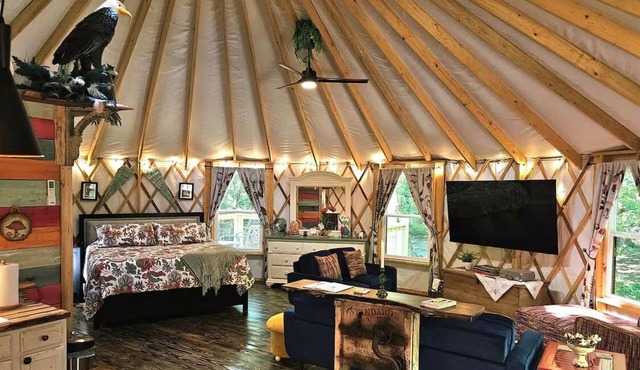 Feathered Fern Yurt