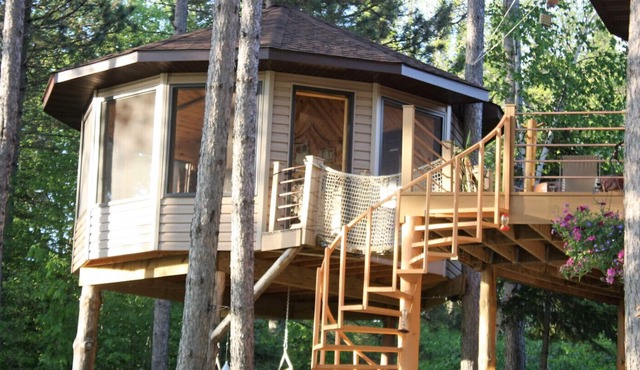 Featured in Only in your state... Tree House Glamping
