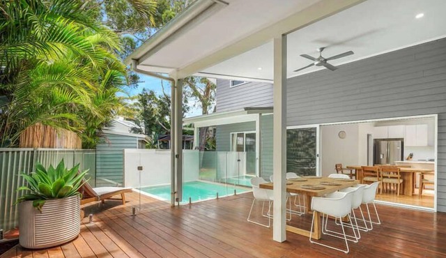 Featuring a stunning open-plan living and dining area, this sunny, light-filled, well-appointed, ful