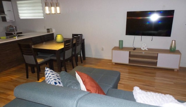 Feel at home in this 1-bedroom apartment with living room, kitchen and shower.
