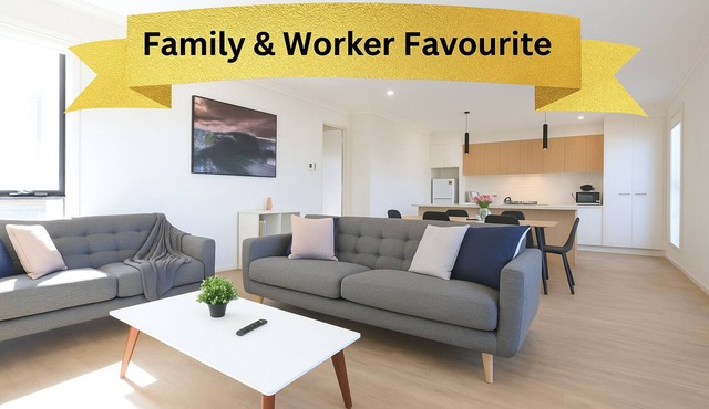 FEEL HAPPY & AT HOME HERE. No stairs. Modern designer space. Ducted A/C. Double garage.