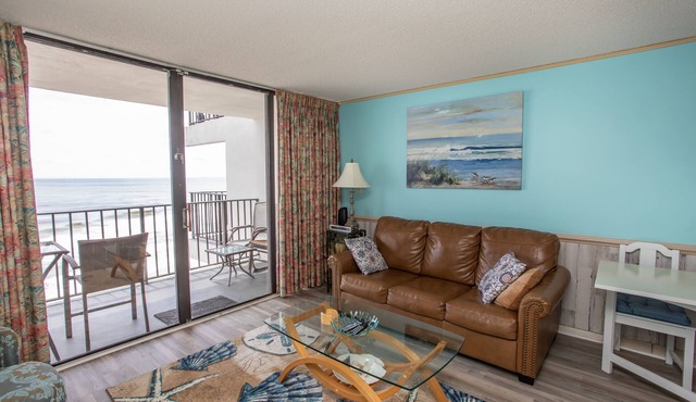 FEELS LIKE HOME IN THIS GORGEOUS 2 BEDROOM OCEANFRONT CONDO