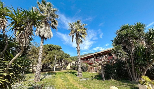Feet in the water in Corsica