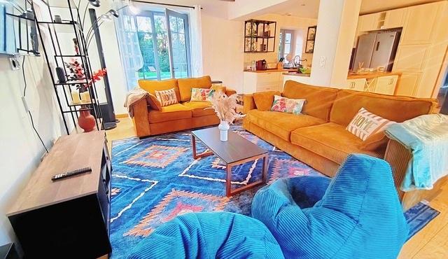 Felicità - Longère with swimming pool and large garden. Next ZooParc of Beauval