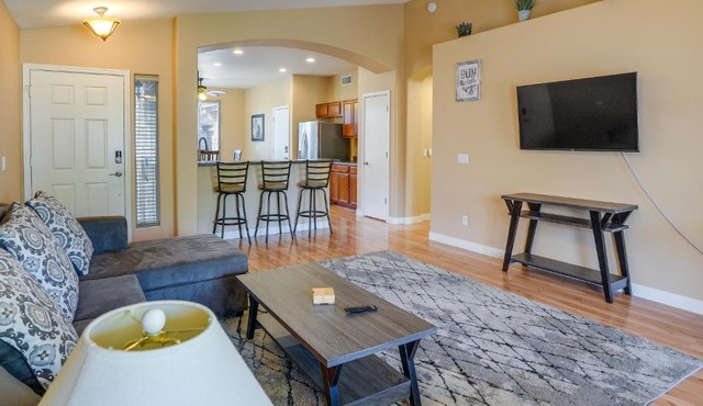 Fenced Backyard and Fire Pit Bright Peoria Home!