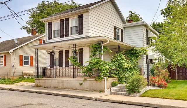 Fenced Backyard, Grill & Deck: Bernville Home