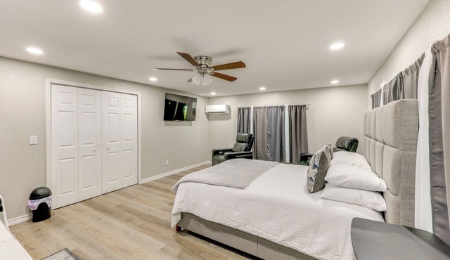 Fenced Yard: Pet-friendly Studio in New Boston!