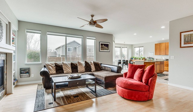Fenced Yard & Trail Access: Dog-Friendly Erie Home