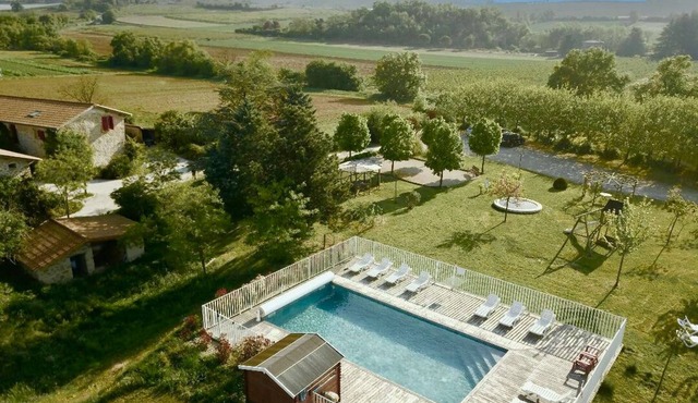 Ferienwohnung mit Beheizten Pool bis 5 Personen