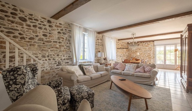 Ferme Sarthou, 14 Personnes, Avec Piscine, 5 Étoiles