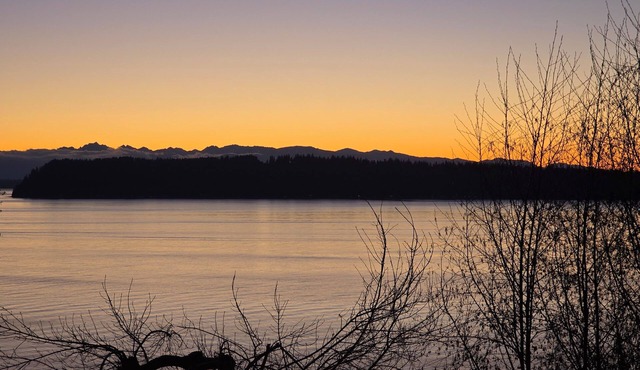 Ferry & Water Views — Cozy 1-Bedroom in Mukilteo