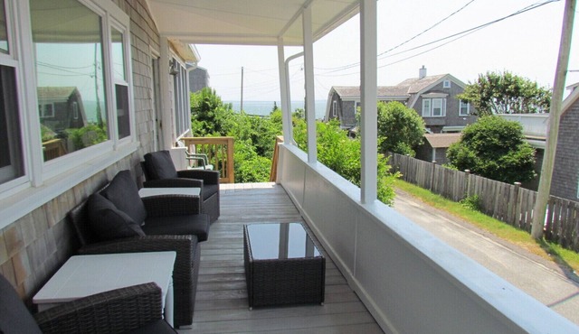 FHOGAN: Falmouth Heights 5 bedrooms and 2 full baths with distant water views