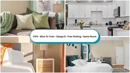 FIFA! Spacious Modern 3BR - FREE Parking - Heart of Boston