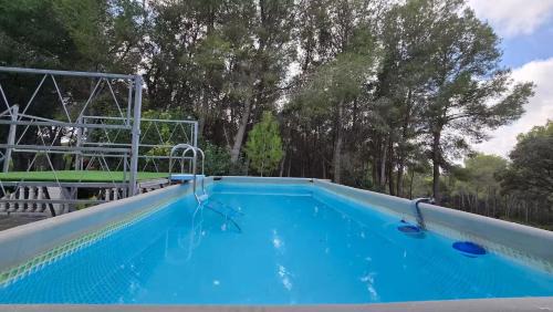 Finca rural con piscina para grupos grandes