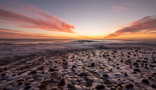 Find peace by the beach in a beautiful chalet.