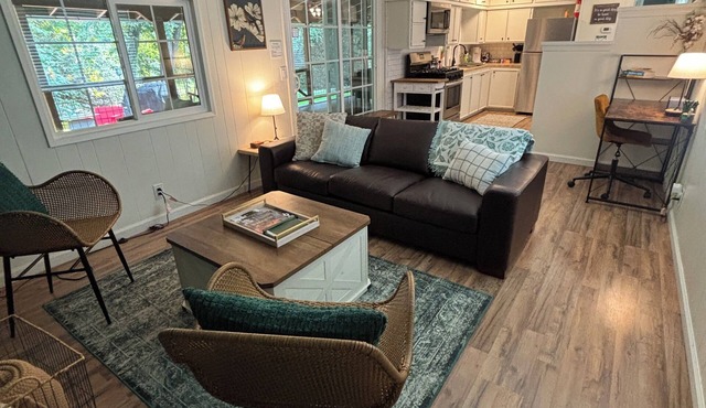 Find Your Wild: 6-Person Acreage Cabin w/Creekside Access & Outdoor Living