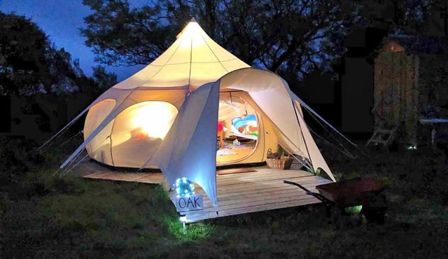 Finest Retreats - Oak Lotus Belle Tent