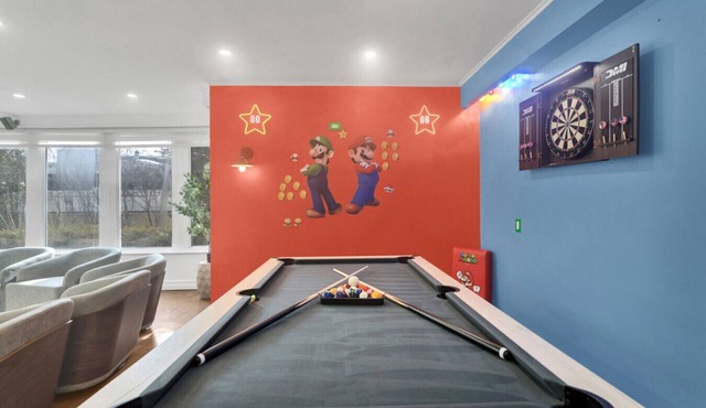 🔥 Fire & Fun | Luxe Stay w/Pool, Hot Tub & Game Room 🎮
