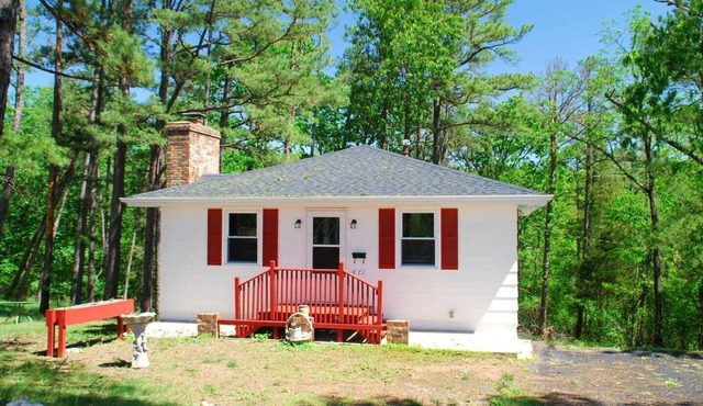 Fire Pit Cabin Retreat - Sleeps 6 - 1hr from STL