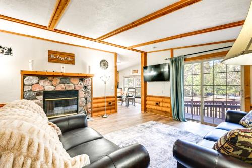 Fire Pit Family-Friendly Cabin in Gillett!