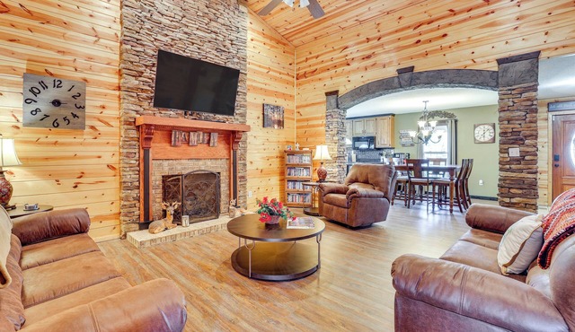 Fire Pit + Game Room: Lakefront Escape in Trenton!