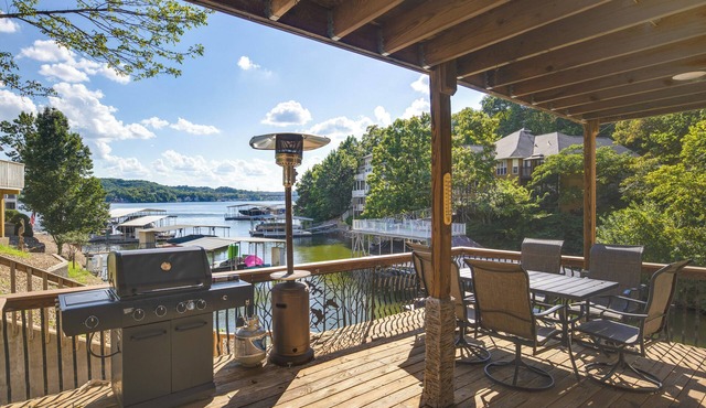 Fire Pit + Private Dock: Ozarks Family Escape!