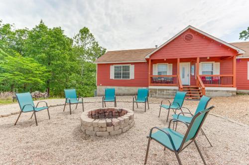 Fire Pit with Great View! Beaver Lake Home by Marina