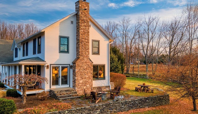 Firepit, Cozy Farmhouse & Adventure Nearby | Catskill Park Farm by AvantStay