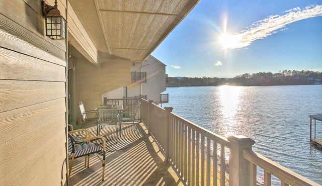 Fireplace, Pool Access: Waterfront Hot Springs Gem