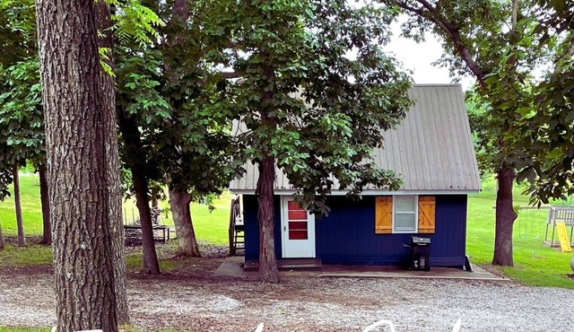 Fireside Cabin – a cozy retreat at Truman Lake – relax and unwind! Pet friendly!