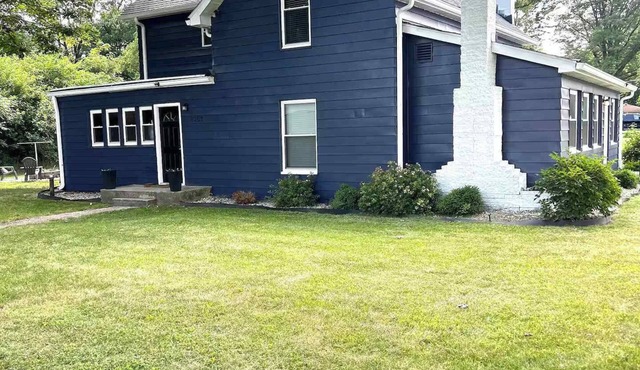 Fireside Farmhouse Retreat on a Private Wooded Lot