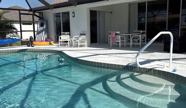 First coffee, then pool, beaches, fishing, golf, dolphins .