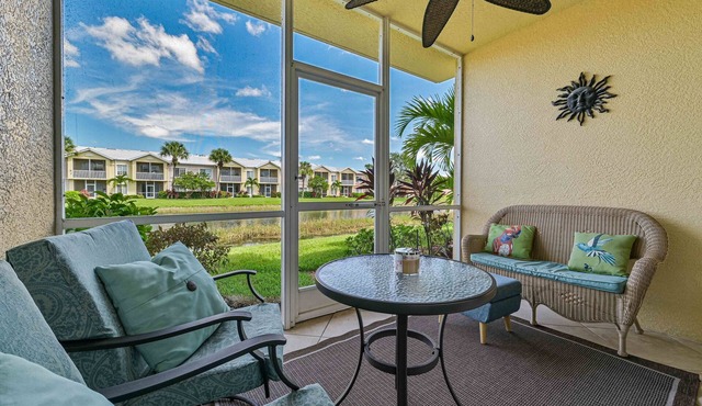 First floor Condo - Lake Views - Garage - Beautiful Villagio Community!