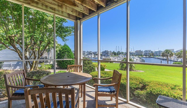 First Floor Dog Friendly Marina Condo with Access to the St James Beach Club & Pool on Oak Island