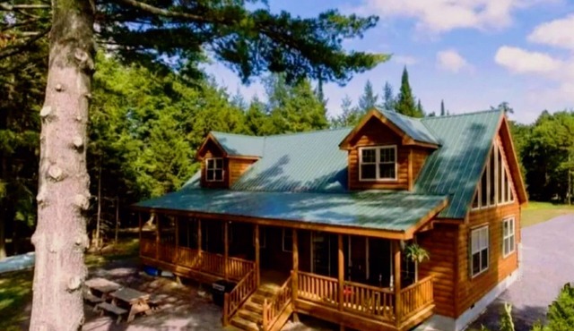 First Lake Waterfront Home in Old Forge, New York