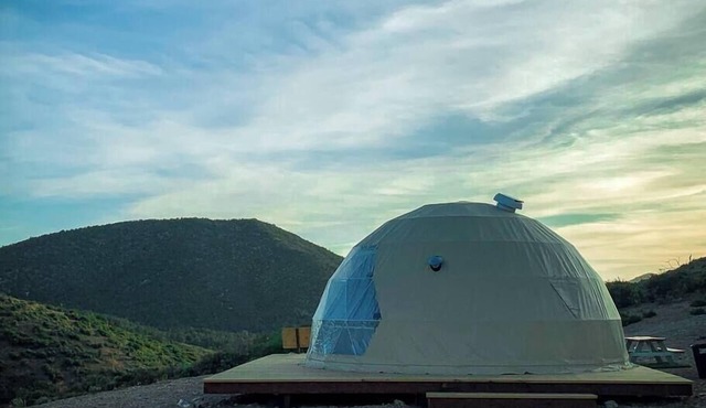 First Off-Grid Geodesic Dome in Nevada!