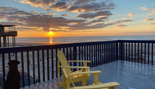 First Row Beachfront - Steps to the Sand - Gulf Views - Pet-Friendly