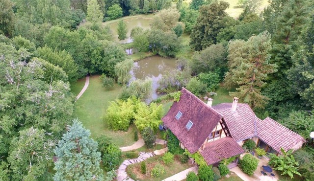 Fischerhaus – Half-timbered holiday home with pool, sauna & wheelchair access