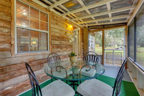 Fish, Boat & Explore: Cross Creek Cabin w/Dock!